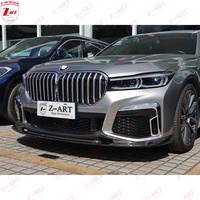 Z-ART 2019-2022 Carbon-Frontspoiler für BMW 7er Serie G11 G12 Carbon-Frontlippe für BMW G11 G12 Auto-Stoßstangenteile