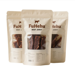 Tùy chỉnh Matte kết thúc đứng lên túi với cửa sổ rõ ràng Nho Khô bao bì nhựa túi thực phẩm túi giấy - Product Image 1