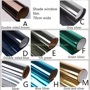 de <span class=keywords><strong>la</strong></span> Plata y de Brown color reflectante construcción decorativa ventana etiqueta de venta al por mayor de titanio de película - Product Image 6