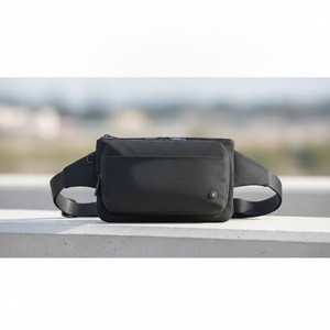 Sac banane éco-responsable en tissu recyclé, imperméable, respirant, léger, multi-poches, avec anneau en D, pour le voyage - Product Image 3