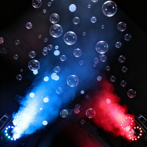 Led 2 Heads Smoke <strong>Bubble</strong> <strong>Machine</strong> With Fog for Wedding Party Stage Events - Product Image 3