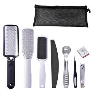 Kit de pédicure pour éliminer les callosités, prix promotionnel, lime à pieds, pierre <span class=keywords><strong>ponce</strong></span>, <span class=keywords><strong>papier</strong></span> de verre, <span class=keywords><strong>bois</strong></span>, extra lisse, beauté - Product Image 5