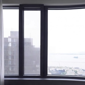 Fenêtre à battant en aluminium à rupture de pont thermique au design moderne, <span class=keywords><strong>double</strong></span> <span class=keywords><strong>vitrage</strong></span> isolant de qualité professionnelle pour projets de villas sur mesure - Product Image 6
