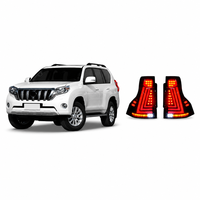 Feux arrière pour Toyota Land Cruiser Prado LC150, paires de feux arrière LED, remplacement, amélioration, accessoires auto 4x4 SUV