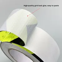Film réfléchissant en plastique pour signalisation routière - Ruban adhésif lumineux, imperméable et résistant à l'usure, forte adhérence
