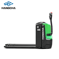 Transpaleta eléctrica Hangcha serie X resistente 2 toneladas y 3 toneladas de capacidad 48V80ah batería de litio CE aprobado carretilla elevadora para caminar