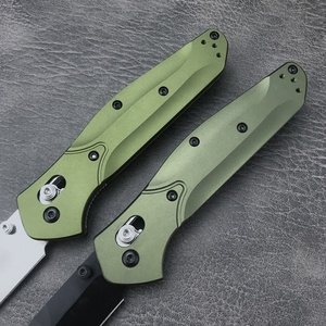 Cuchillo Plegable BM 940 Osborne con Hoja de Acero D2, Herramienta EDC para Exteriores, Cuchillo de Caza con Mango de Aleación de Aluminio, Cuchillo de Bolsillo para Camping - Product Image 4