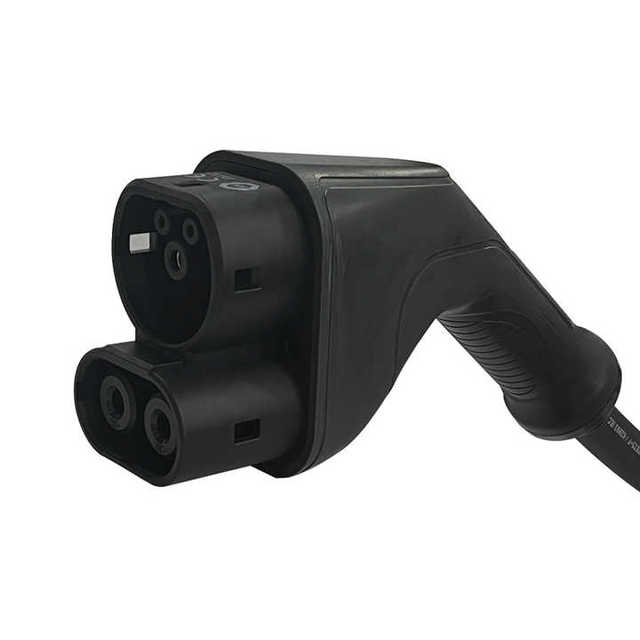 Electric Vehicle Fast Charger Plug Connector CCS2 Type 2 IEC 62196-2 80A-200A DC EV Charging Gun Cable