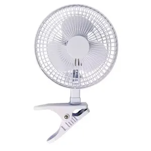 Ventilateur à pince en plastique à commande mécanique de 6 pouces, <span class=keywords><strong>2</strong></span> vitesses, fonctionnement silencieux, utilisation <span class=keywords><strong>2</strong></span> en 1 pour le bureau - Product Image 2