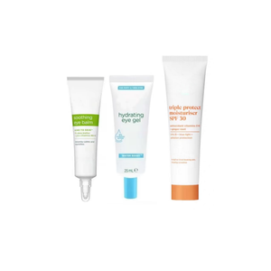 Serie Simpale: <span class=keywords><strong>Crema</strong></span> Lenitiva per Occhi + Gel Idratante per Occhi + <span class=keywords><strong>Crema</strong></span> <span class=keywords><strong>Protettiva</strong></span> Tripla SPF <span class=keywords><strong>30</strong></span> per Calmare e Idratare a Lunga Durata - Product Image 1