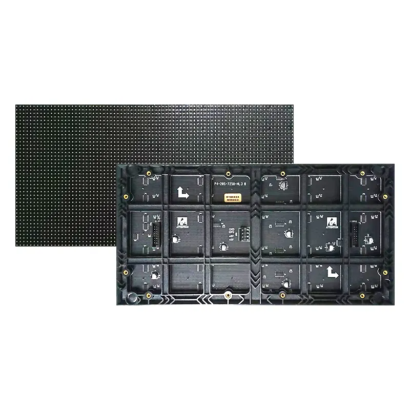 Indoor full-color programmable LED display module 320*160mm P4 LED module