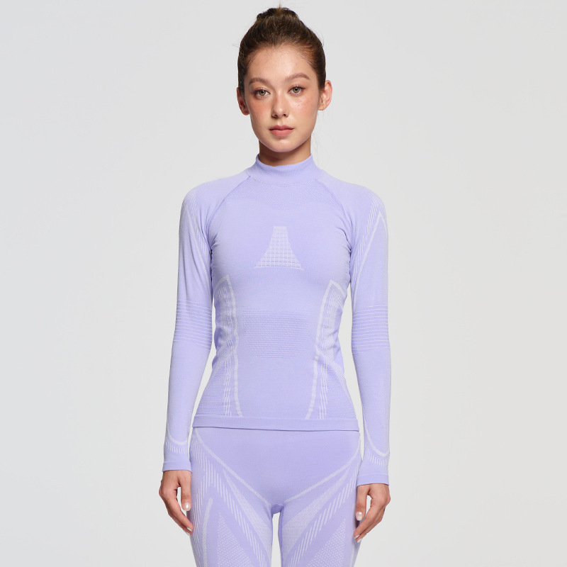Purple and white [top]