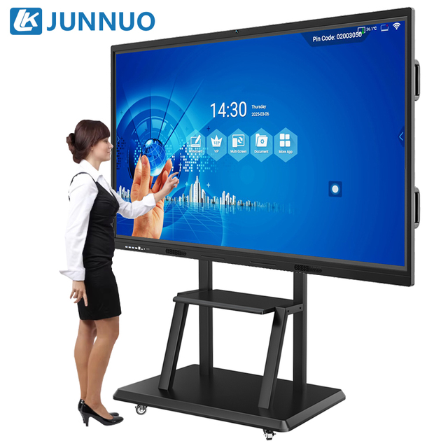 55 65 75 86 100 Inch Pen Finger Touch Interactive Flat Panel 4k Lcd Digital Interactive Smart Boards for Schools Teaching