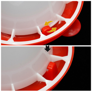 Tự Động Gà Ăn Nhựa Vịt Gà Ăn Xô 1.5Kg Gia Cầm Ăn Cho Gà Với Chân - Product Image 4