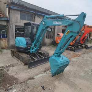 Escavatore Cingolato Usato <span class=keywords><strong>Kobelco</strong></span> <span class=keywords><strong>Sk55</strong></span> Sk75 da 5,5 e 7,5 Tonnellate, Macchinari Edili di Seconda Mano in Vendita - Product Image 5