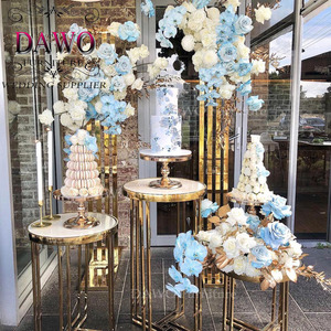 Support de fond de scène floral de luxe pour mariage, pour la mariée et le marié, à vendre - Product Image 2