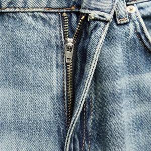 Jeans de mezclilla para mujer al por mayor, estilo Y2K, casual, personalizados, lavado azul, estilo boyfriend, cintura baja, pierna súper ancha, holgados - Product Image 5