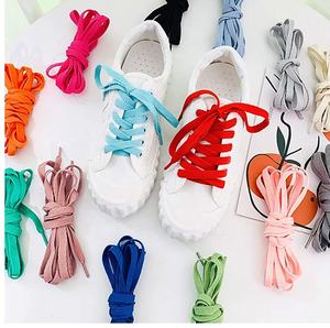 Moda a granel AF NK SB Dunks Cordones de zapatos de poliéster planos multicolores clásicos Cordones de zapatos de color rosa lindo para zapatillas de deporte - Product Image 5