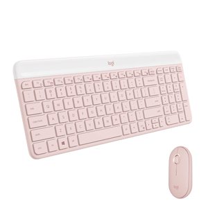 Logitech MK470 <strong>Keyboard</strong> Mouse Combos <strong>Bluetooth</strong> / 2.4Ghz Wireless Ultra-thin Silent Set - Product Image 3