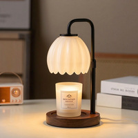 Lampe d'aromathérapie sans mèche, simple, pour la fonte de cire, chauffe-cire pour meubles, chauffe-bougie