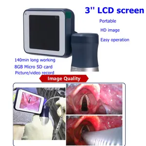 Manufacturer Portable Anesthesia Rigid Video Laryngoscope For Difficult Airway Intubation Adult And Pediatrict Laryngoscopy