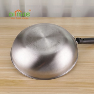 Sartén antiadherente de acero inoxidable con recubrimiento de panal de alta calidad, <span class=keywords><strong>Wok</strong></span> con tapa de vidrio - Product Image 6