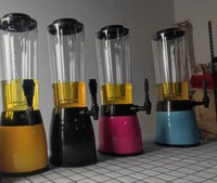 Tour à bière de table en plastique de 3 litres avec logo personnalisé – Offre spéciale