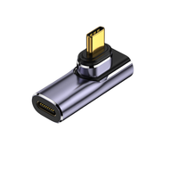 Adaptateur magnétique haute vitesse 140W USB 4.0 type-c convertisseur de Charge rapide PD 24Pin pour ordinateur portable 40GBps transfert haute vitesse