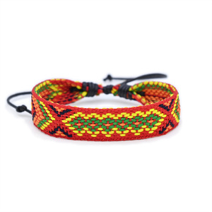 Hot Selling Braided Sea Turtle Bezel Setting Bracelet Trendy Fashion Design China Unisex Gift - Product Image 3