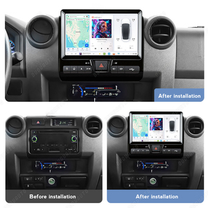 วิทยุติดรถยนต์ DUDUAUTO DUDU7 A7870 AKM7739 DSP QLED 2K ขนาด 9 นิ้ว สำหรับรถยนต์โตโยต้าแลนด์ครุยเซอร์ LC76 ซีรีส์ 70 - Product Image 3