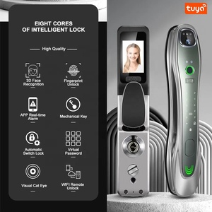 Cerraduras Inteligentes para Puerta YiTechE con Reconocimiento Facial <span class=keywords><strong>3D</strong></span>, Automáticas para el Hogar, con WiFi Tuya, Aplicación, Identificación Biométrica, Contraseña, Huella Digital - Product Image 1