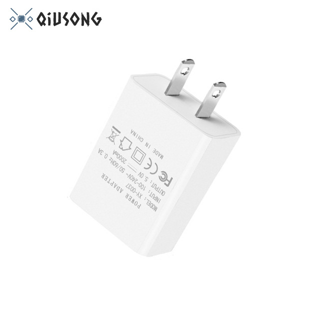 Ce Etl Fcc Approval 5v 2a Single Usb Smart Charger for Mobile Phone Pad