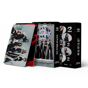 K-POP Compilation G-IDLE & IVE : Coffrets de photocards et 55 mini-cartes (emballage en boîte en papier couché) du groupe ZB1 - Product Image 4