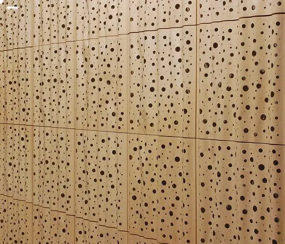 2*2 Feet Acoustic Perforated PVC Gypsum Board Plaster Acoustic Ceiling Board
