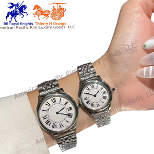 Montre-bracelet de luxe simple pour femme, mouvement à quartz, cadran tendance, montre d'affaires, emballage boîte - Product Image 2