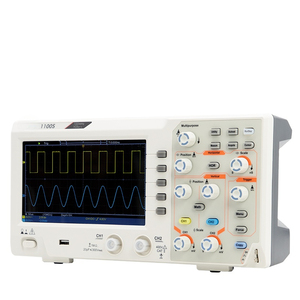 Oscilloscope 1100S, bande passante 100 MHz, fréquence d'échantillonnage en temps réel 1 GS/s, 16 formes d'onde, 2 canaux, stockage numérique - Product Image 1