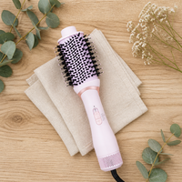 Brosse sèche-cheveux volumisante 3-en-1 1100W avec revêtement céramique – Outil de coiffage à air chaud