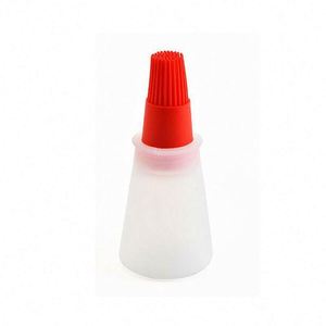 High Temperature Resistant Silicone Oil <b>Bottle</b> With <b>Brush</b> Grill Liquid Oil <b>Brushes</b> Pastry Kitchen Baking BBQ <b>Brush</b> - Product Image 2