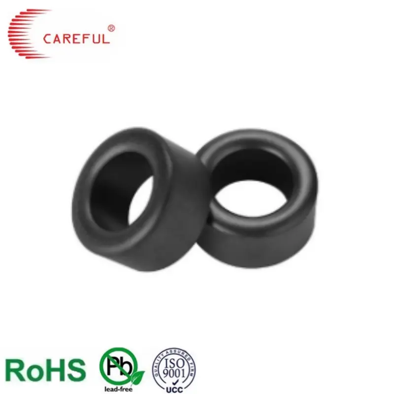 Factory price Careful company high quality F2 T16*14.3*8 NiZn toroidal ferrite high frequency for EMI Suppression