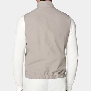 وصل حديثًا قماش مضاد للماء وظيفي قابل للعكس لتدفئة الجسم للرجال ضعف الجانب نفس النسيج سترات مخصصة - Product Image 4