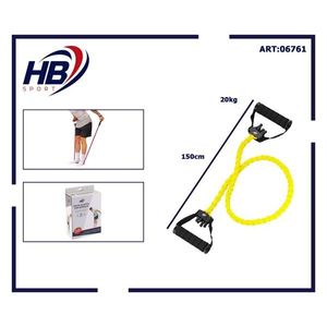 Yellow TPE Twisted Straight Line <b>Exercise</b> <b>Bands</b> 5*8*1500mm Product - Product Image 3