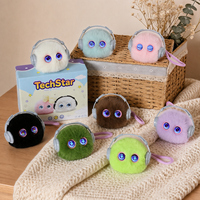 Peluche interactive intelligente AI parlante avec double capteur tactile et LED pour enfants