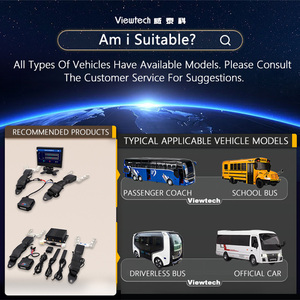 ViewTech Bus Seat Safety Beat Alarm System Real <strong>Time</strong> Monitor 4G GPS Location Tracking Detection Terminal in Bus Fleet <strong>Management</strong> - Product Image 6