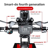 Trottinette électrique pour adultes, mini trottinette pliable portable, capacité de 200 kg, autonomie de 35 km, pour les trajets domicile-travail, usage familial, parent-enfant