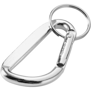 Portachiavi in Alluminio Riciclato con Certificazione RCS Timor, Prodotto Promozionale Senza Marchio, Modello 104572-3 - Product Image 1