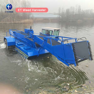 Fabricants de récolteuse de <span class=keywords><strong>roseaux</strong></span> écumoire de lentilles d'eau Machine de récolte de jacinthe d'eau pour couper <span class=keywords><strong>les</strong></span> mauvaises herbes dans la rivière et le <span class=keywords><strong>lac</strong></span> - Product Image 3