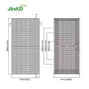 แผงโซลาร์เซลล์ Jinko JKM635N-66HL4M-BDV 635W TOPCon N-type แบบสองหน้ากระจกสองชั้น, สต็อกยุโรป, สายเคเบิล 1400 มม., ขั้วต่อ JK03M2 - Product Image 1