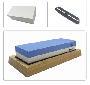 プロの両面砥石ナイフ削り180/600グリット粗削り石キッチン用ガーデンツール屋外用 - Product Image 3
