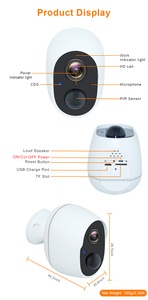 Vigilanza kamery tốt nhất Battery Powered Camera An Ninh IP66 không thấm nước pin không dây kamara Wifi Camara - Product Image 4