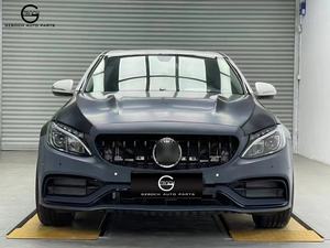 Parachoques de coche W205 para Mecedes Benz 2013 + W205 Clase C a C63 <span class=keywords><strong>AMG</strong></span>, kit de carrocería, parachoques delantero de coche, parrilla de coche, difusor de tubo de escape C63 <span class=keywords><strong>AMG</strong></span> - Product Image 3